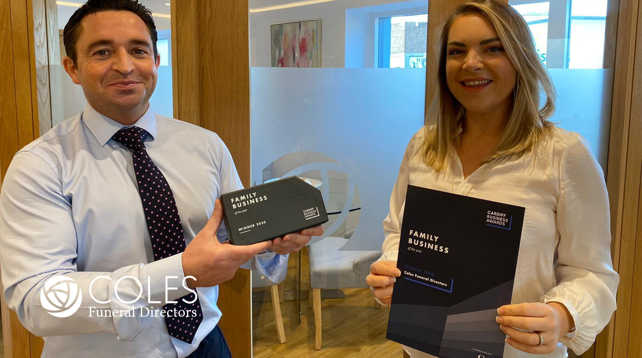 Coles Funeral Directors crowned Family Business of the Year Coles Funeral Directors